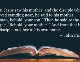 Your Daily Bible Verses — John 19:26 27