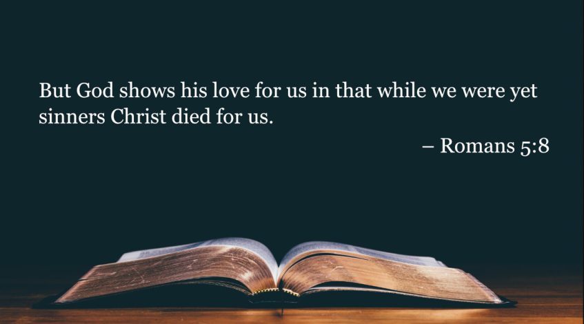 Your Daily Bible Verses — Romans 5:8
