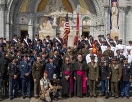 Military pilgrimage to Lourdes is ‘experience of fraternity,’ military bishop says