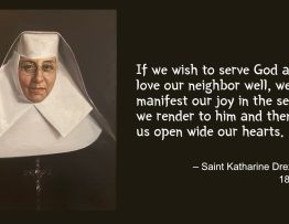 Daily Quote — Saint Katharine Drexel