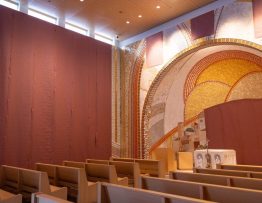 Knights of Columbus cover mosaics in Washington shrine created by priest artist accused of abuse